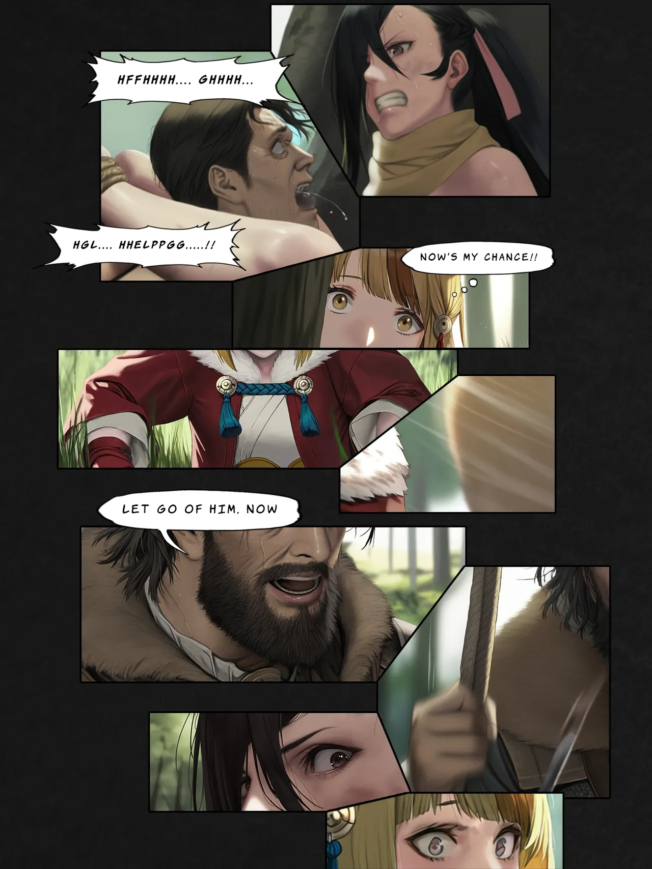 The Taming of the Kunoichi (Corrin's Downfall 2) porn comic picture 34
