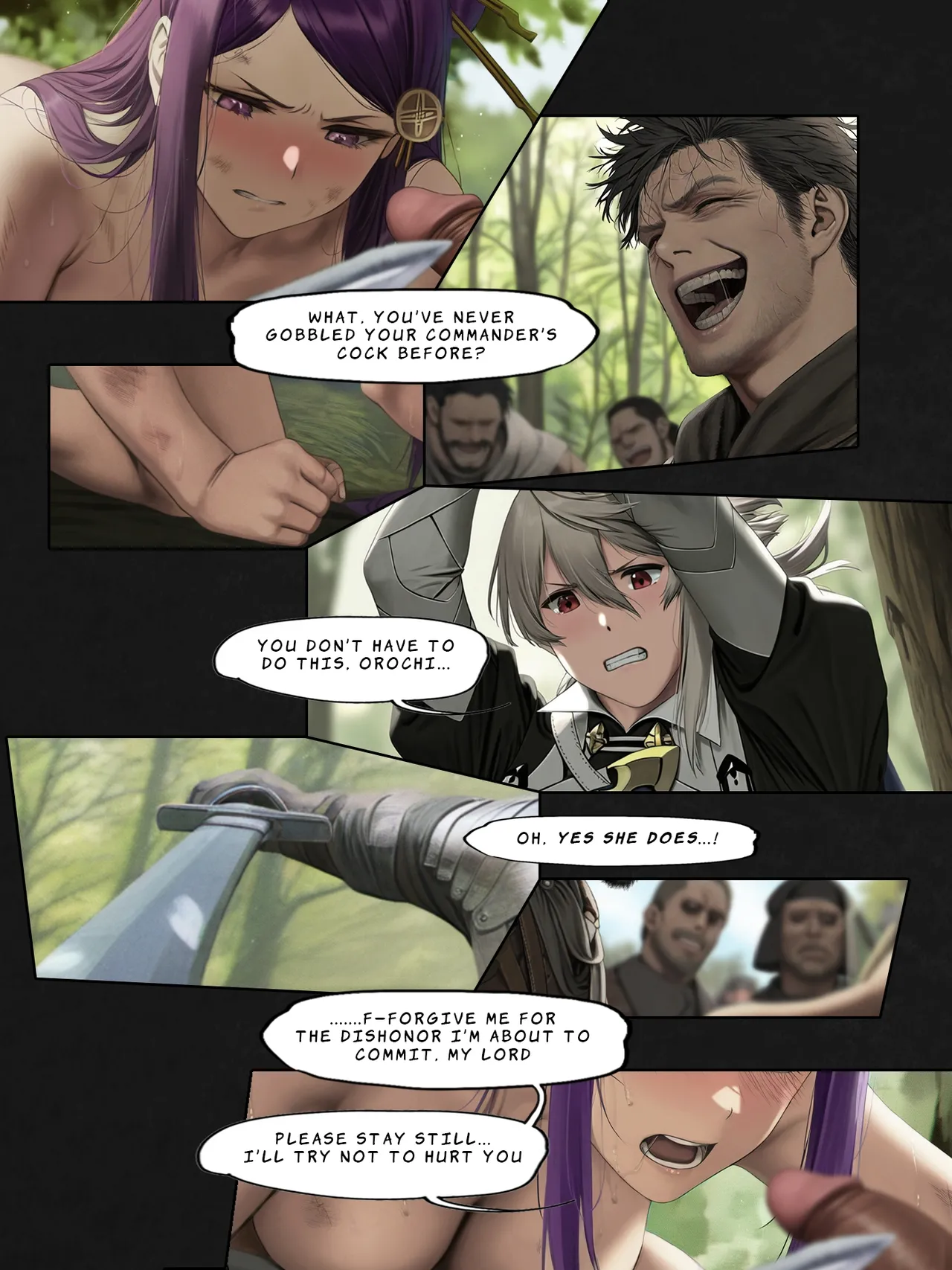 The Taming of the Kunoichi (Corrin's Downfall 2) porn comic picture 86