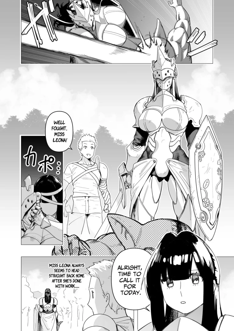 The Tank Knight Wants To Be Fucked | Tank Onna Kishi wa Dakaretai porn comic picture 2