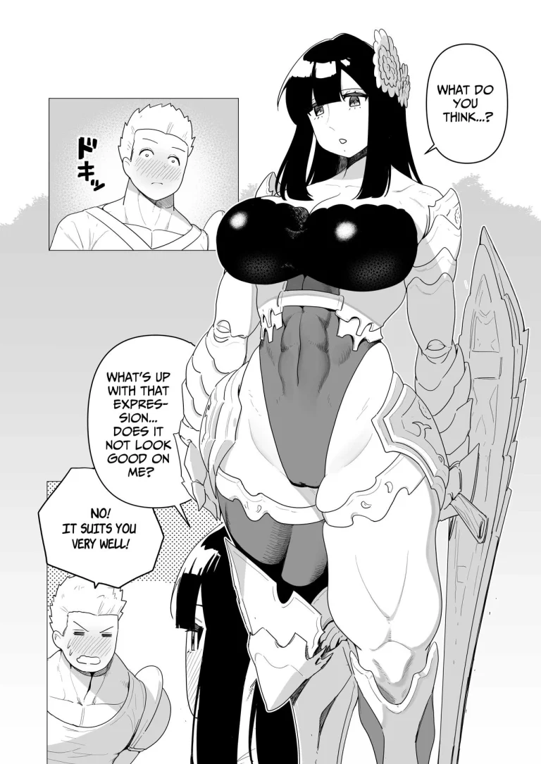 The Tank Knight Wants To Be Fucked | Tank Onna Kishi wa Dakaretai porn comic picture 27
