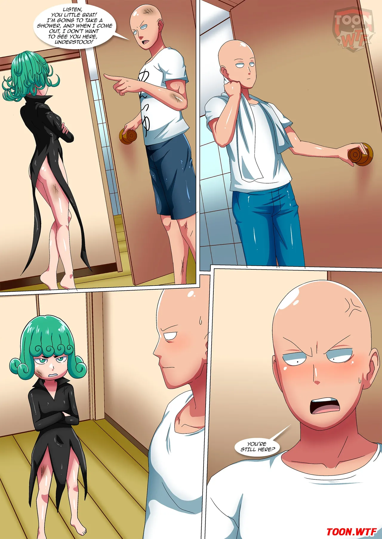 The Tatsumaki Trial porn comic picture 4