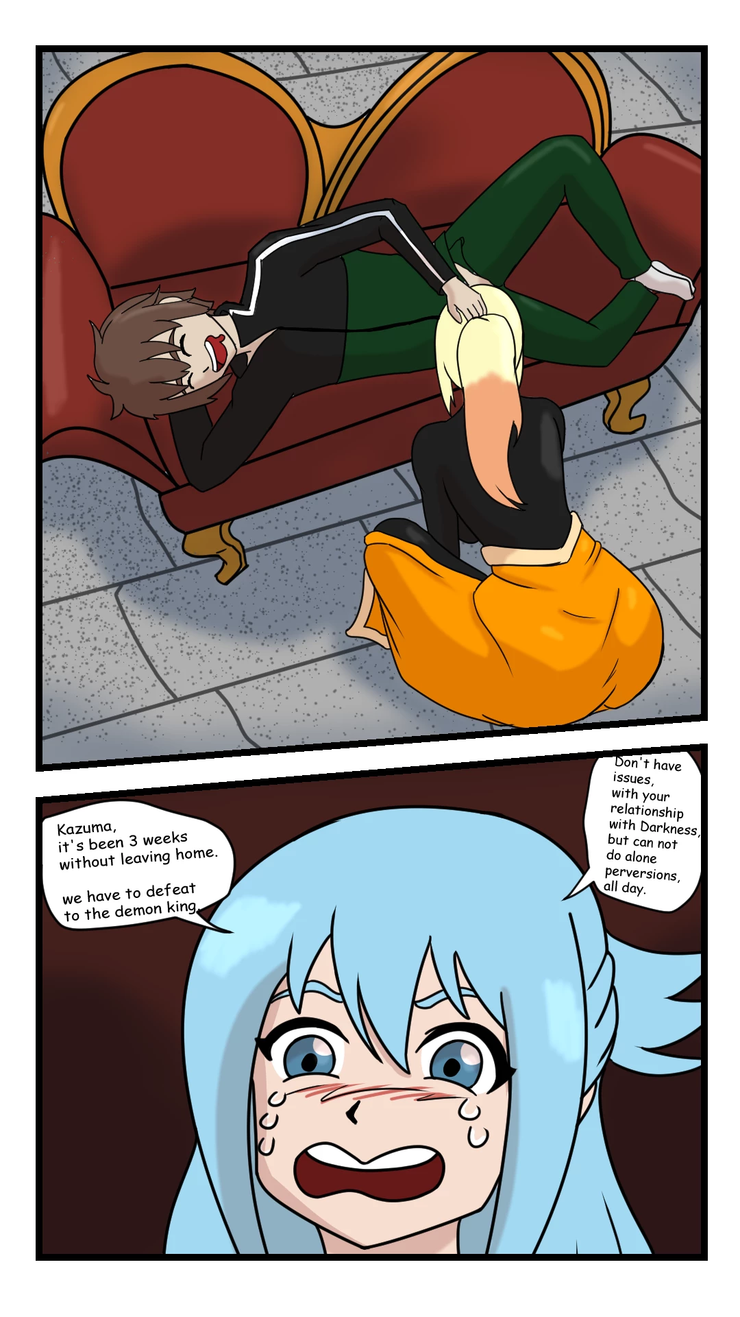 THE TEAM'S PALADIN IS MY WHORE porn comic picture 31