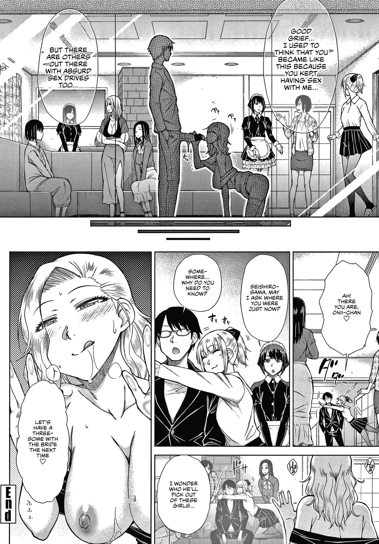 The Top-Tier Hikki Heir's Hubby-Hunting Harem | Saikyou Hikikomori Onzoushi no Torokeru Konkatsu Harem porn comic picture 114