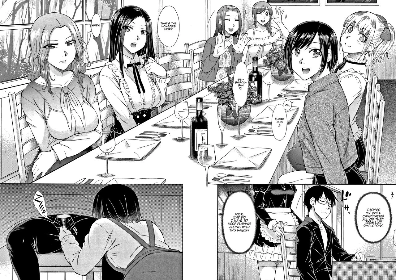 The Top-Tier Hikki Heir's Hubby-Hunting Harem | Saikyou Hikikomori Onzoushi no Torokeru Konkatsu Harem porn comic picture 33