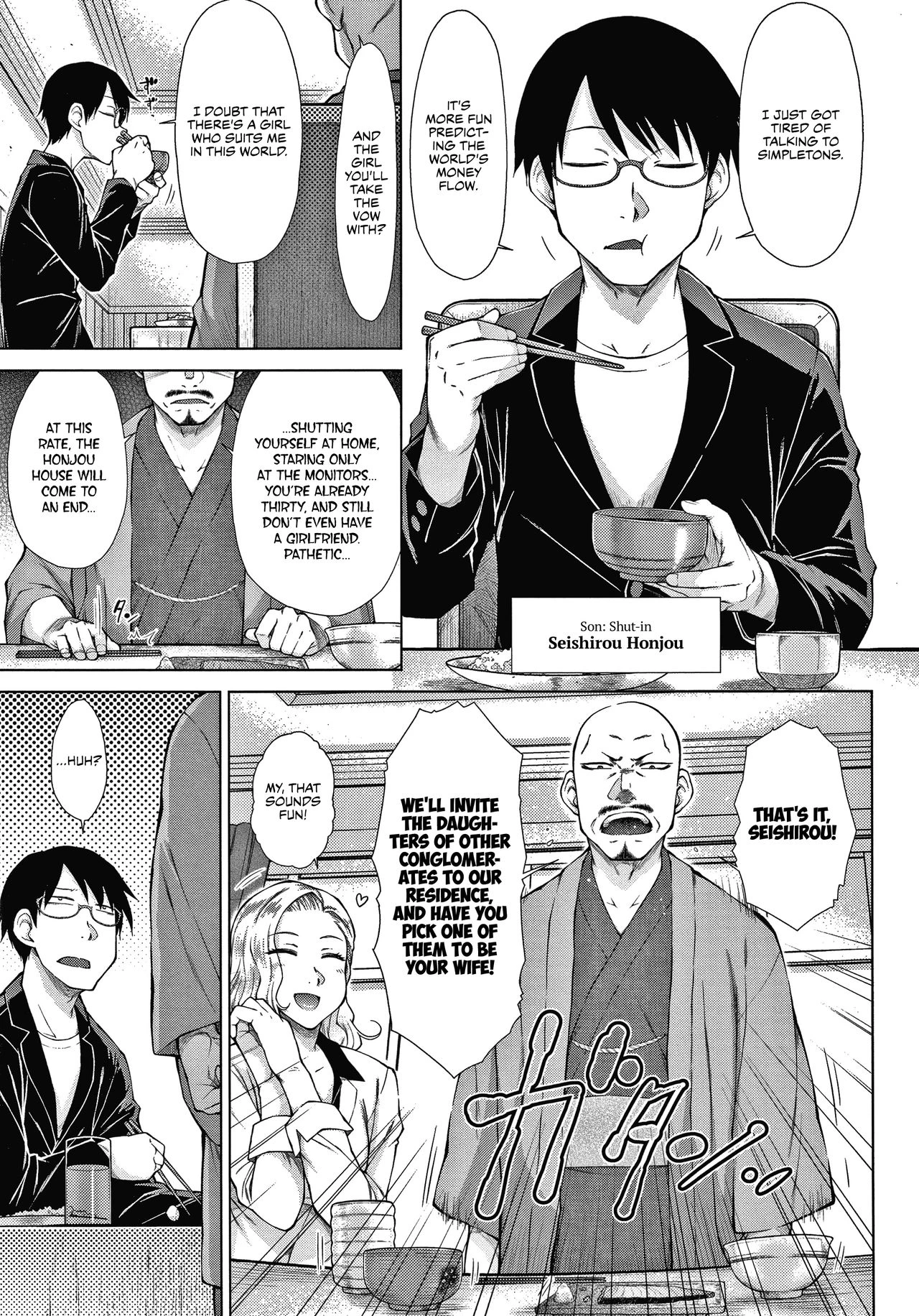 The Top-Tier Hikki Heir's Hubby-Hunting Harem | Saikyou Hikikomori Onzoushi no Torokeru Konkatsu Harem porn comic picture 8