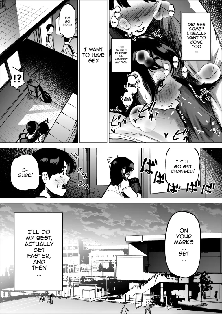 The Track And Field Club Manager Lets Me Do Whatever I Want To Her If It Makes Me Run Faster | Hayaku Hashiru Tame nara Nandemo Shite Kureru Rikujoubu no Manager porn comic picture 17