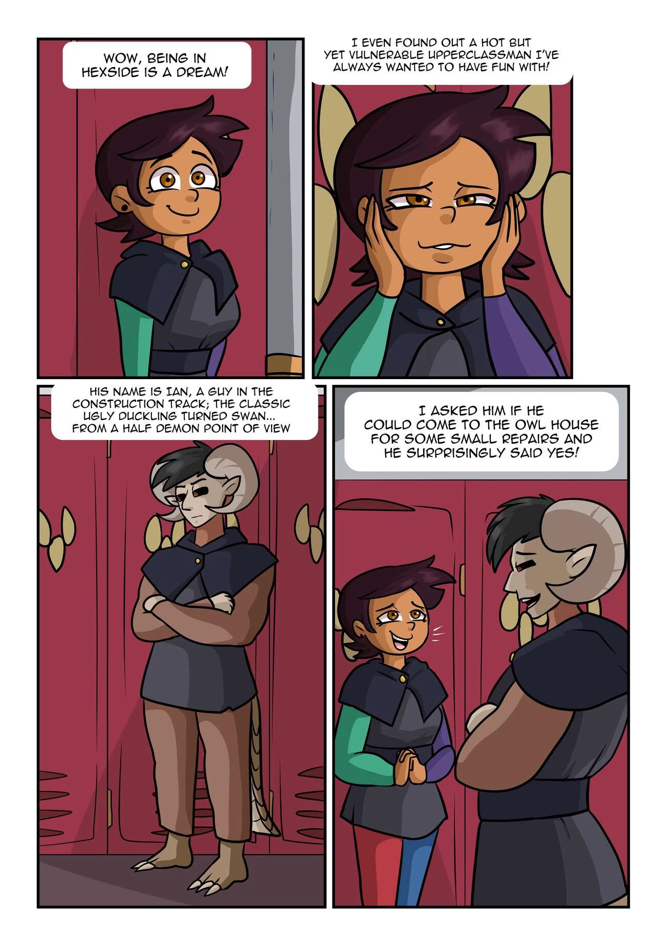 The Upperclassman porn comic picture 2