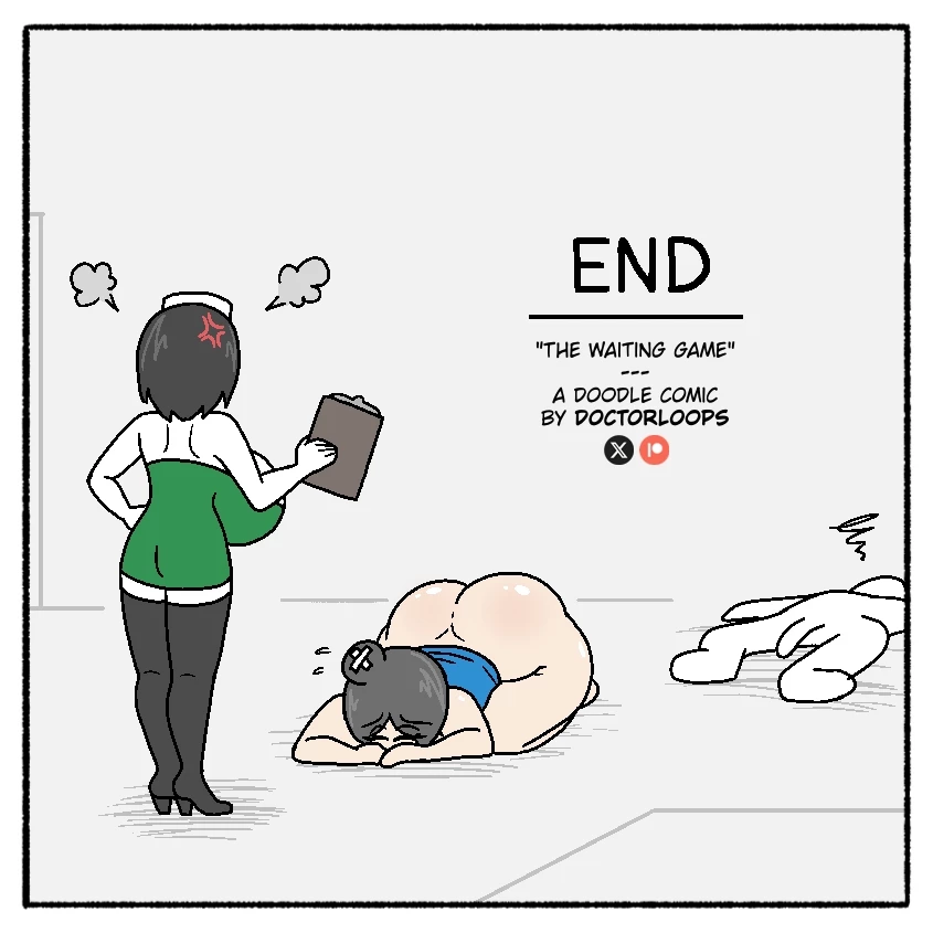 The Waiting Game porn comic picture 33
