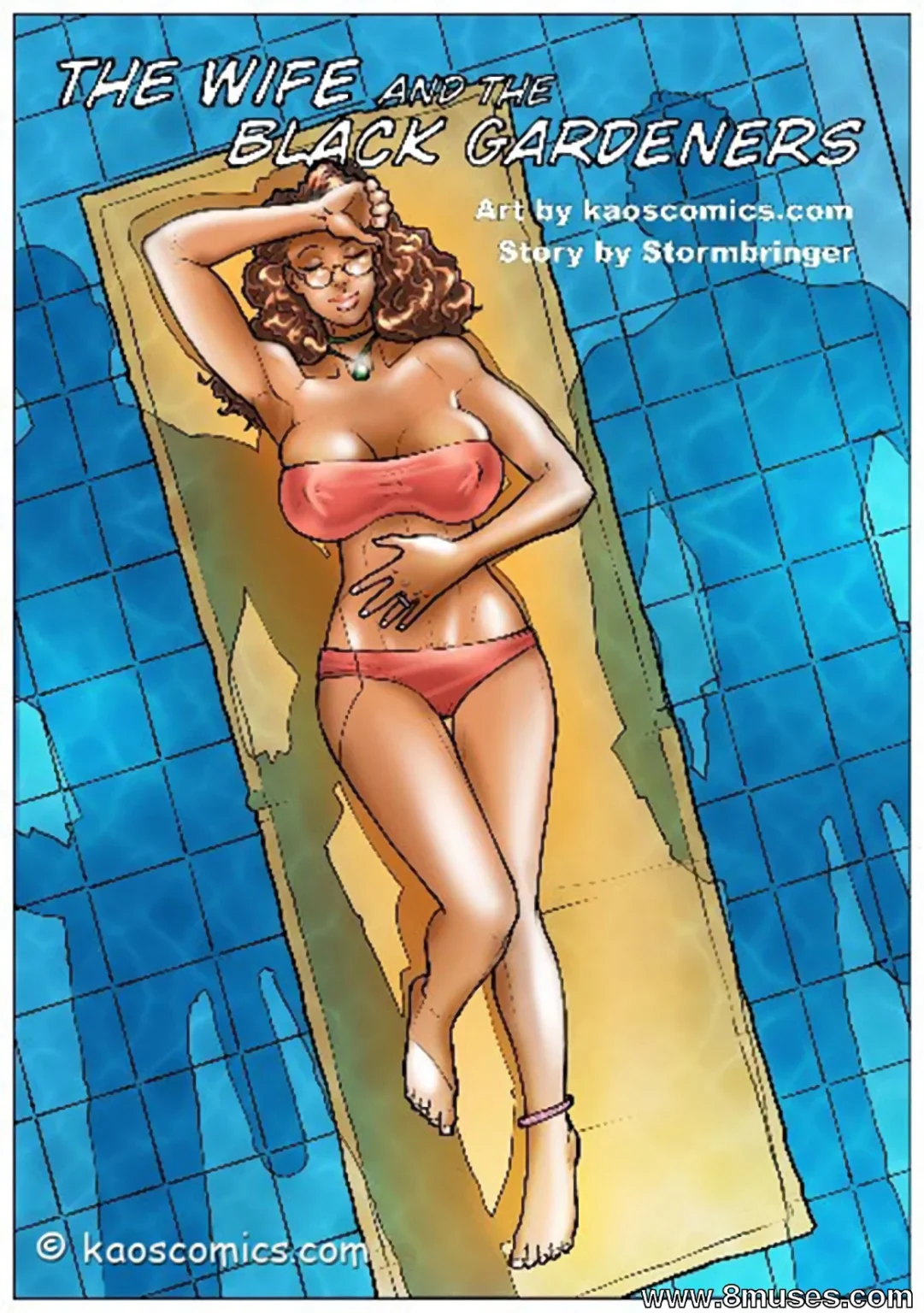 THE WIFE AND THE BLACK GARDENERS porn comic picture 1