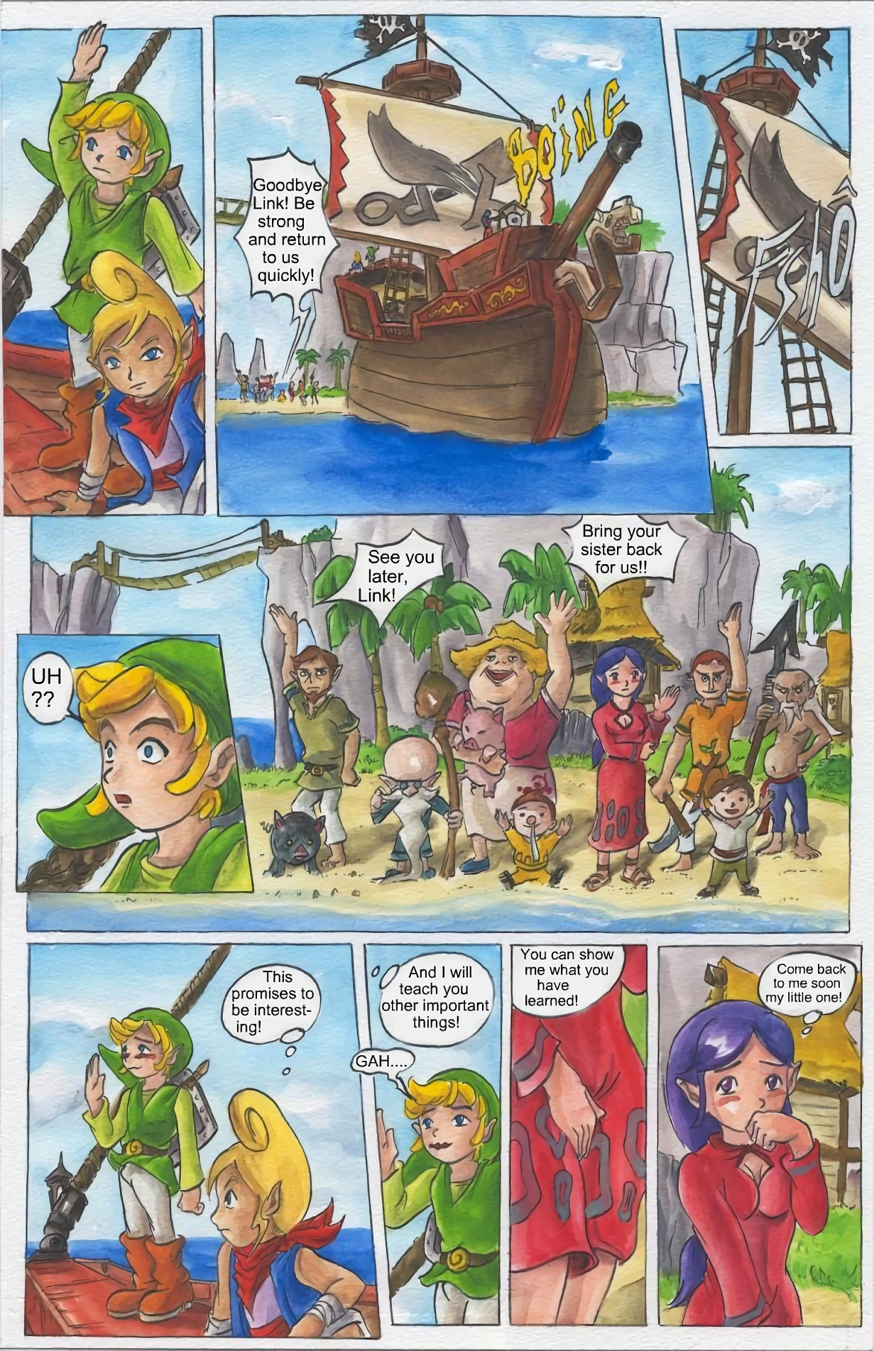 The Wink Waker porn comic picture 10