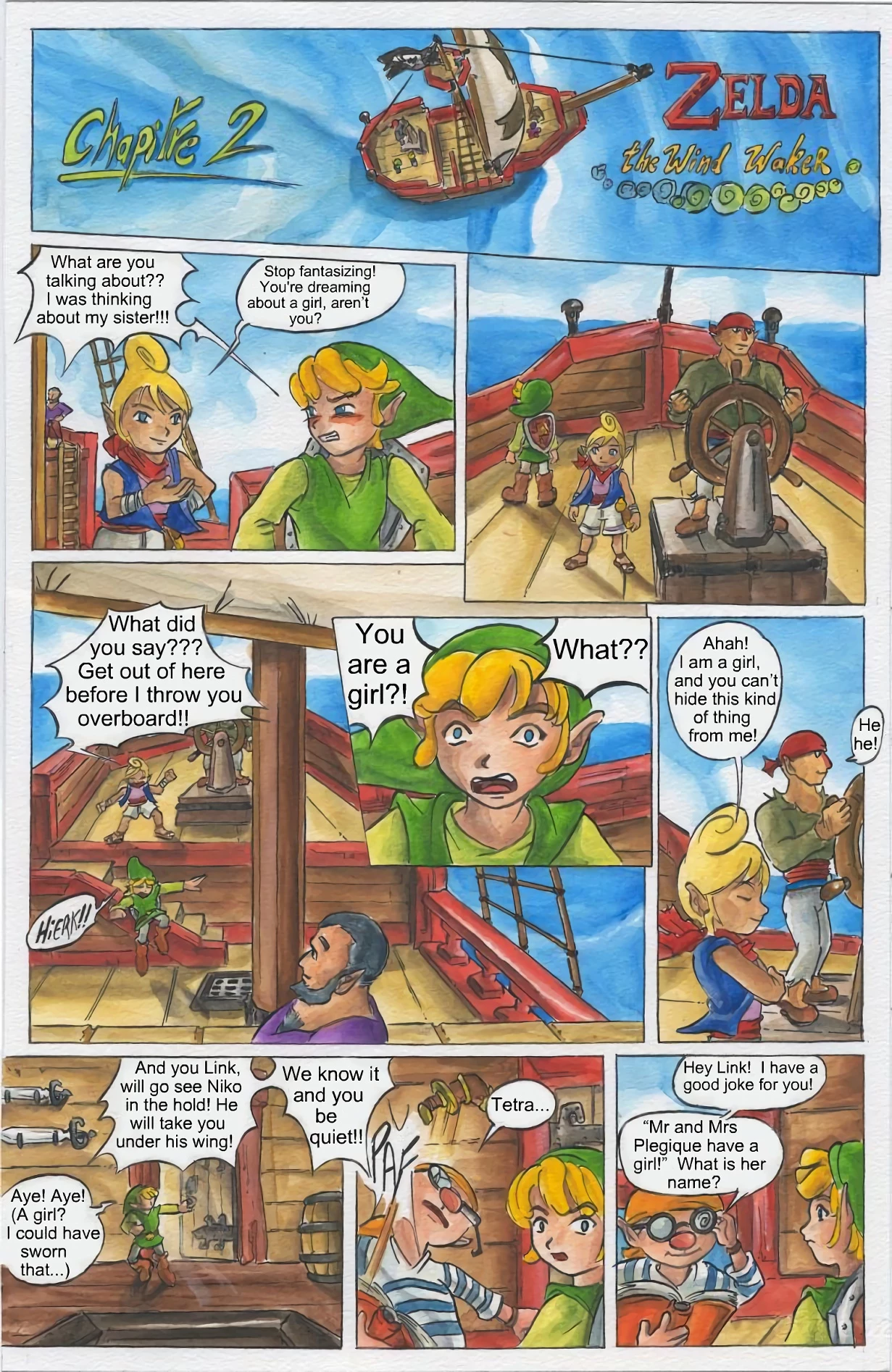 The Wink Waker porn comic picture 11