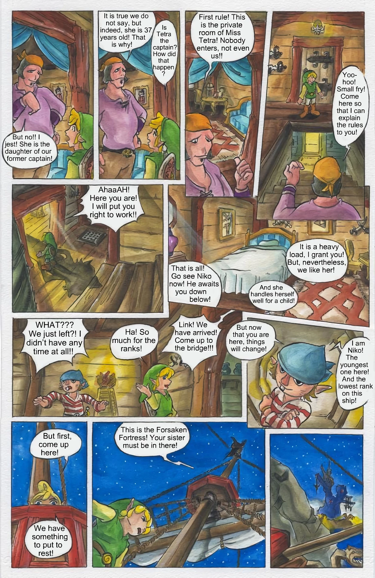 The Wink Waker porn comic picture 12