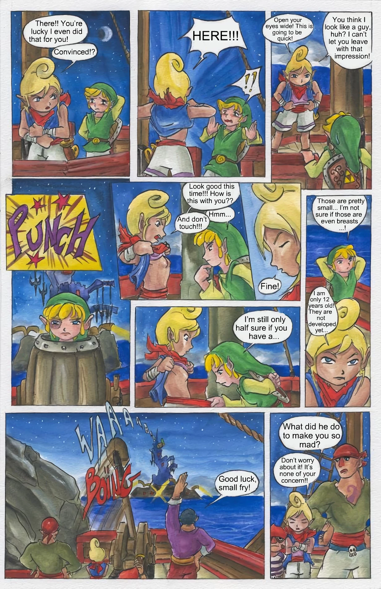 The Wink Waker porn comic picture 13