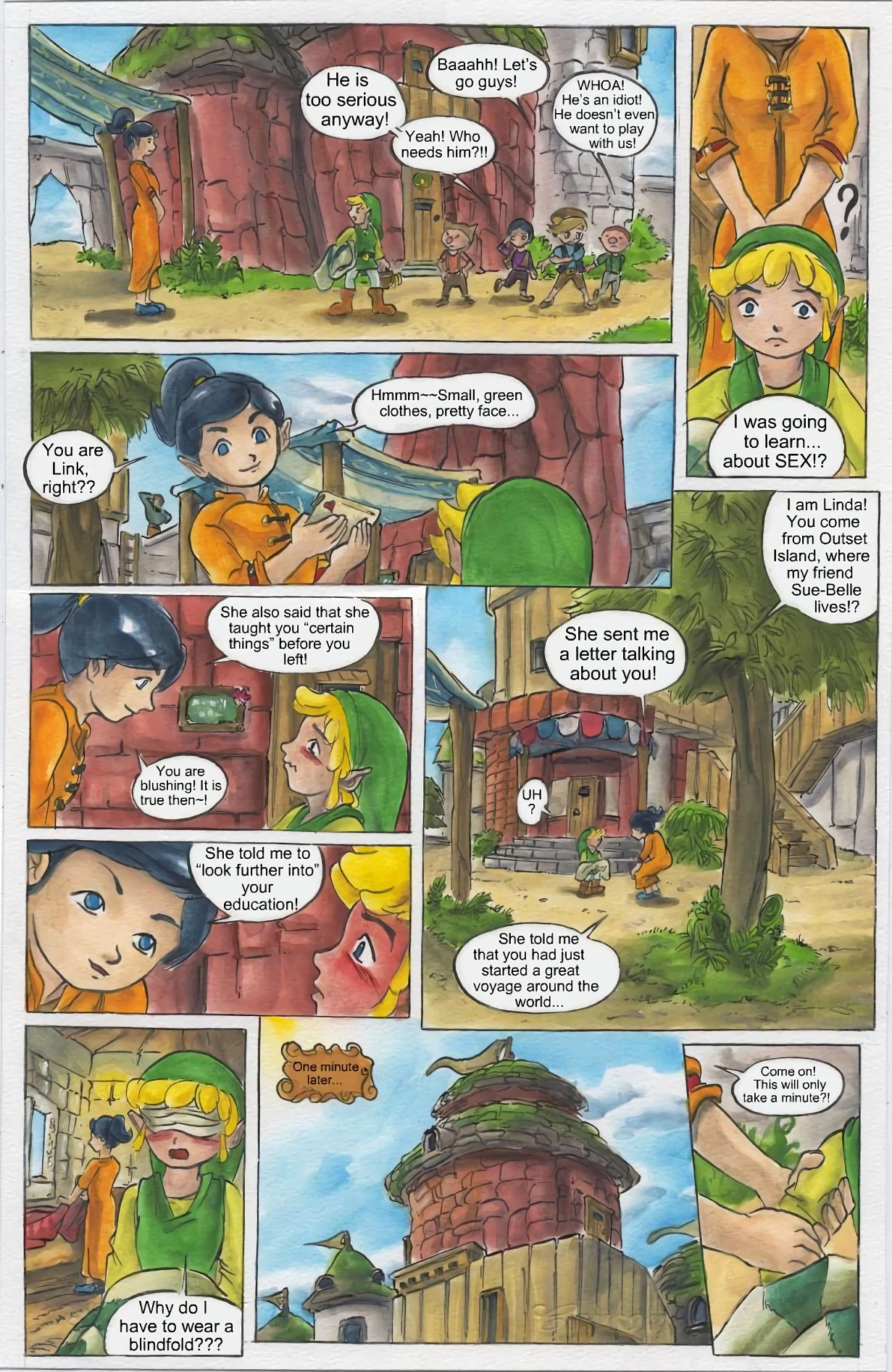 The Wink Waker porn comic picture 15