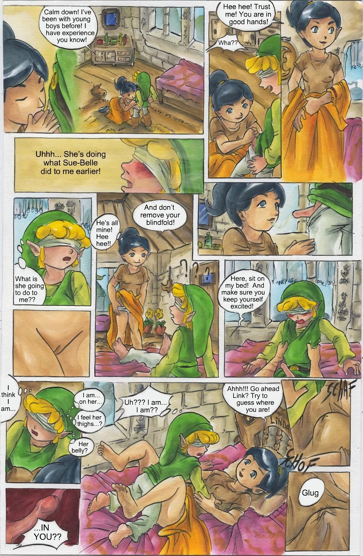 The Wink Waker porn comic picture 16
