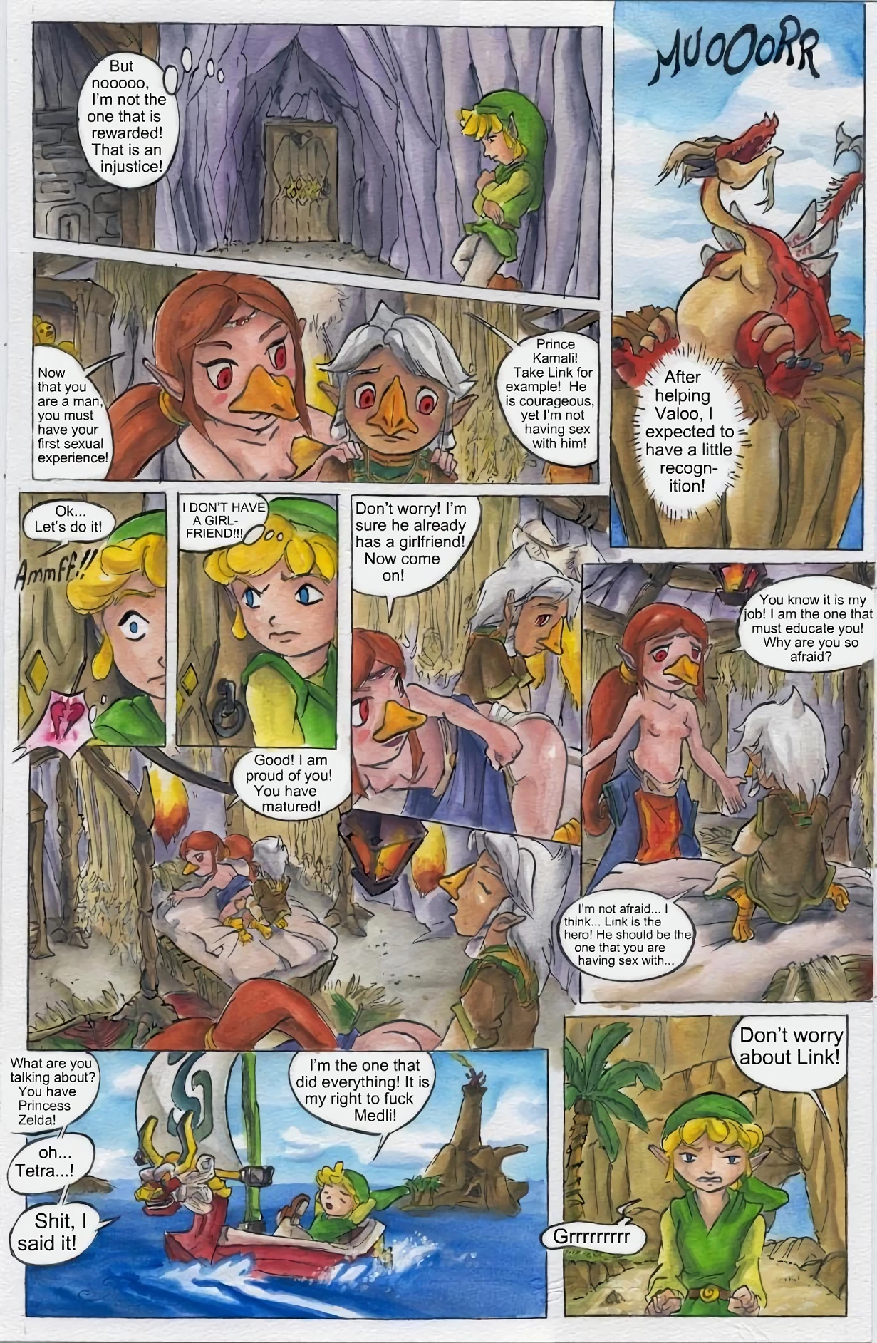 The Wink Waker porn comic picture 20