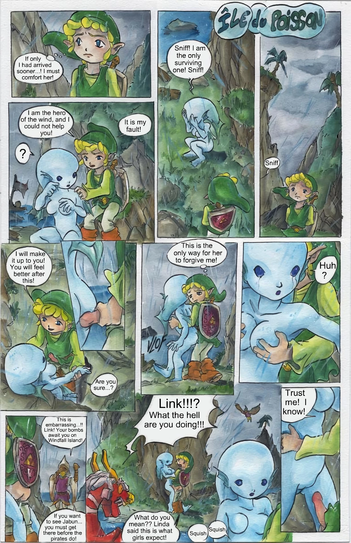 The Wink Waker porn comic picture 21