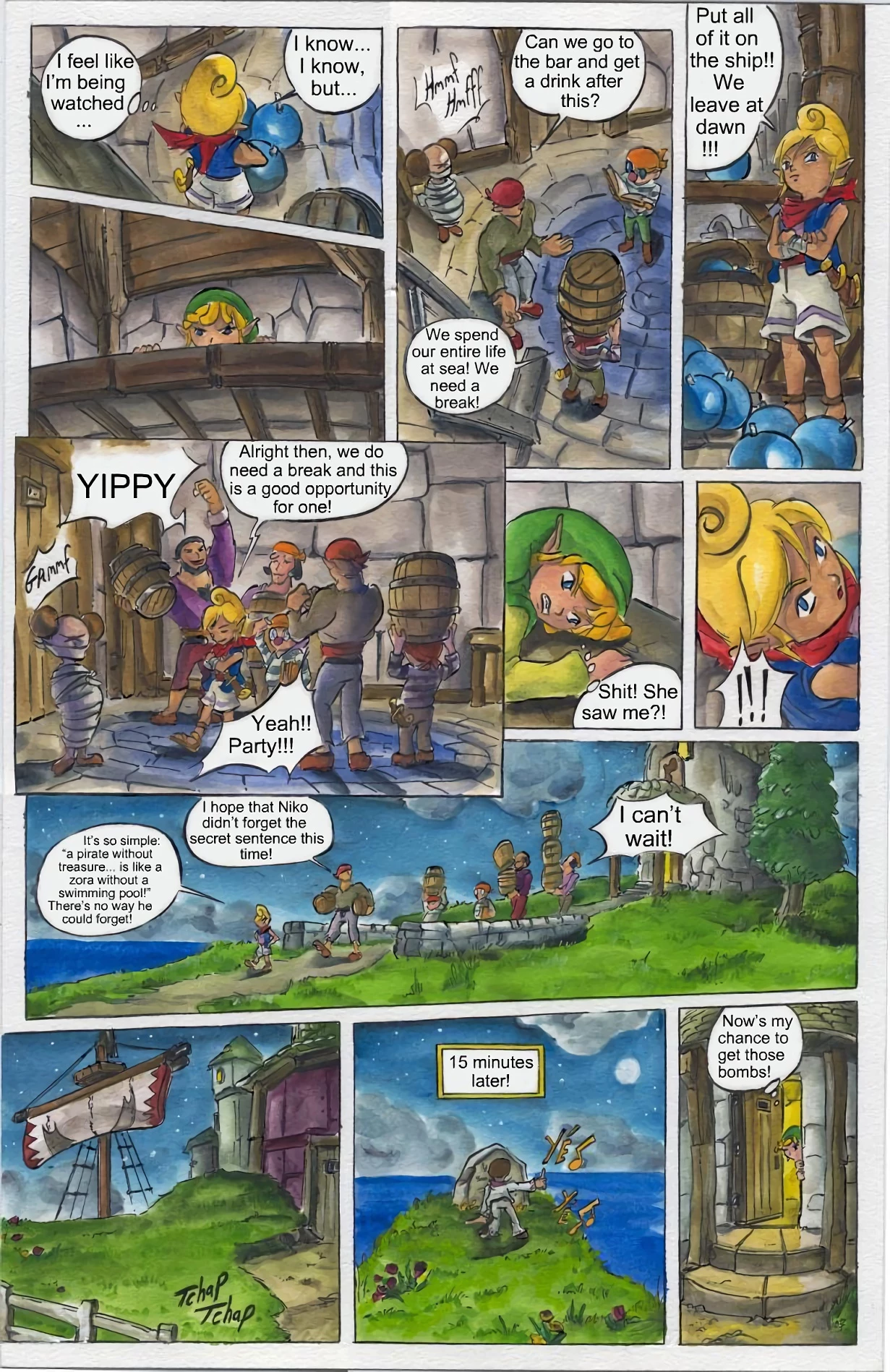 The Wink Waker porn comic picture 23