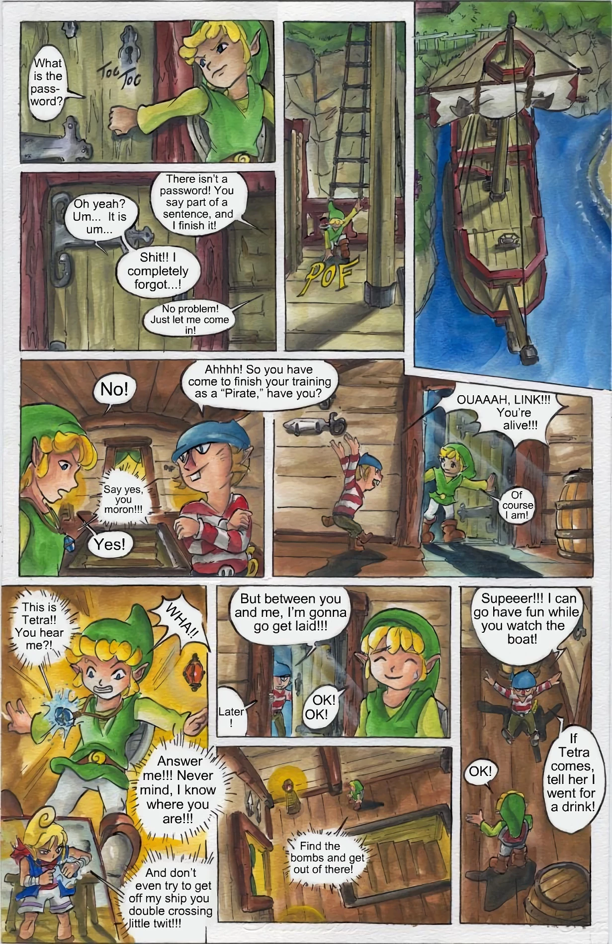 The Wink Waker porn comic picture 24