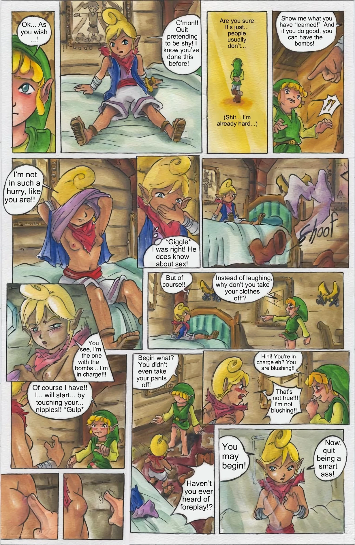 The Wink Waker porn comic picture 26