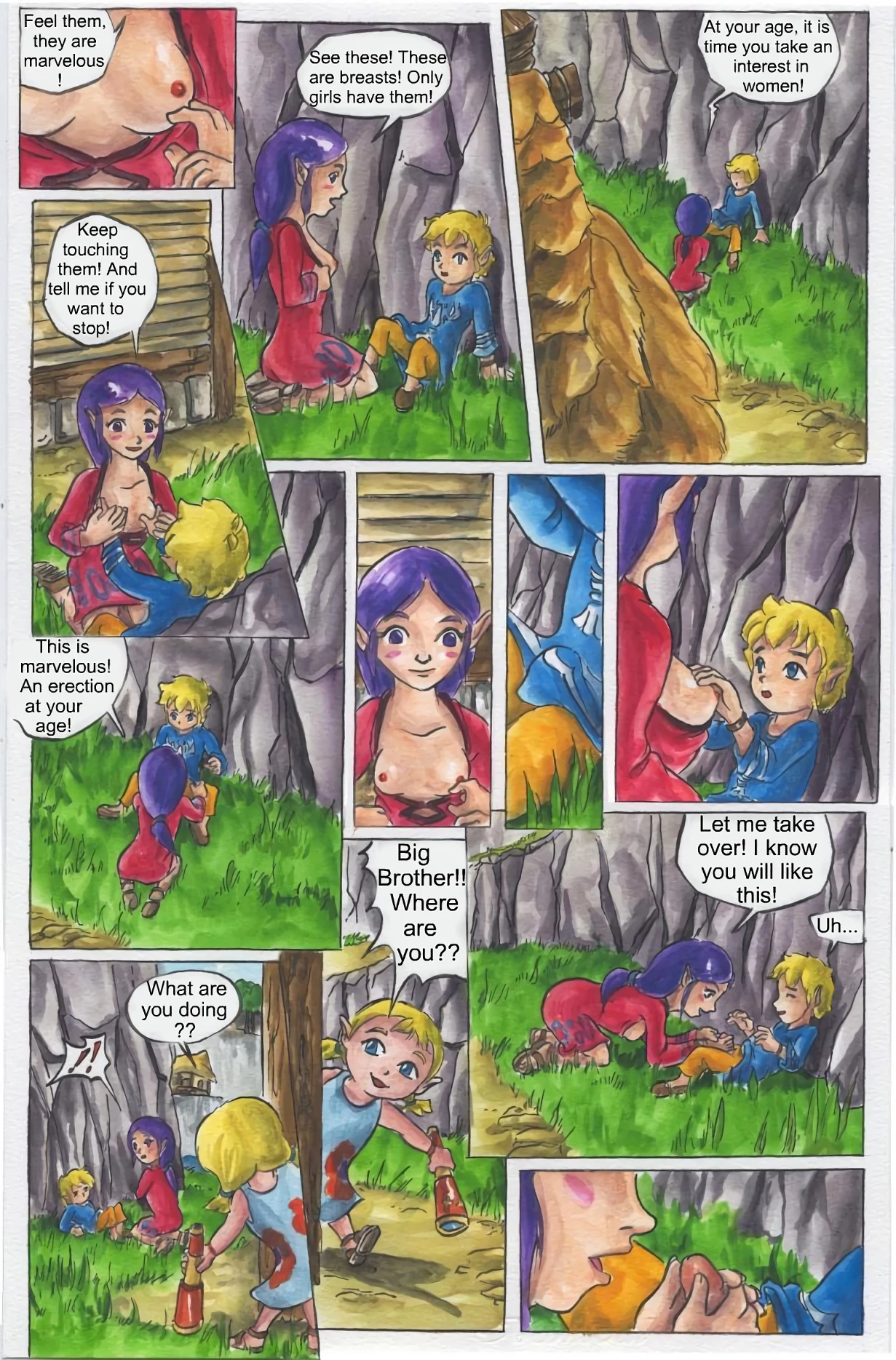 The Wink Waker porn comic picture 3