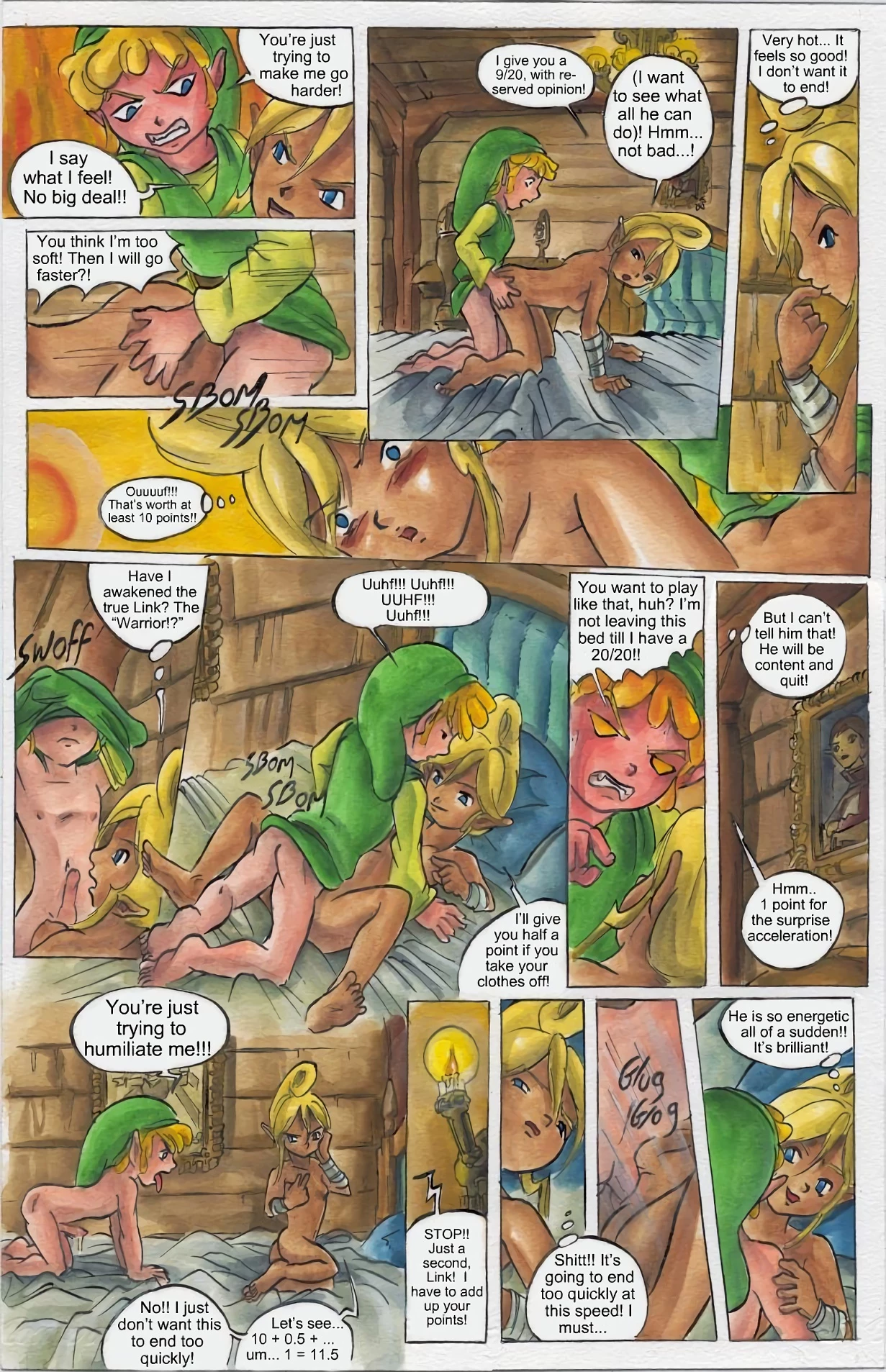 The Wink Waker porn comic picture 30