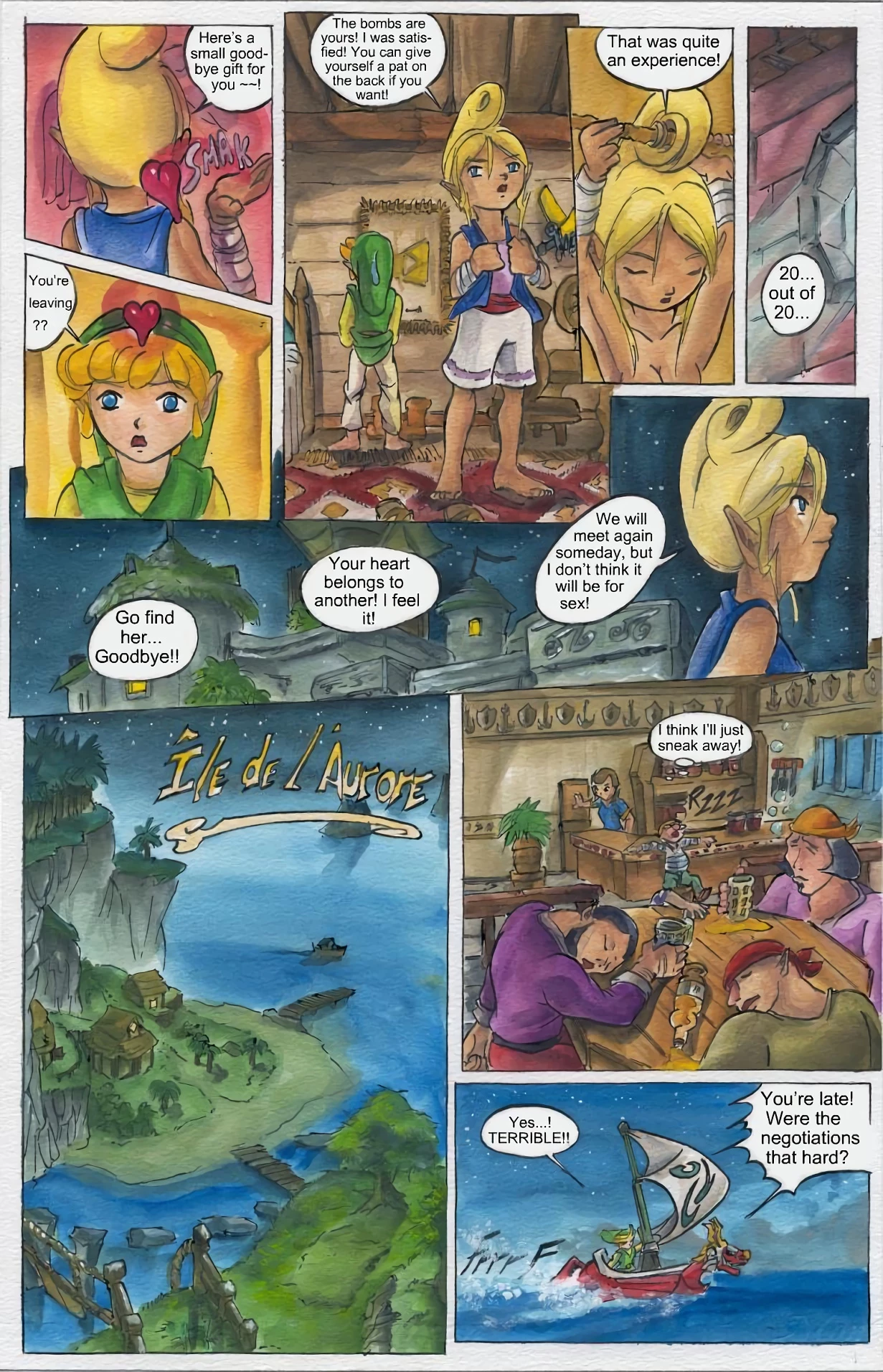 The Wink Waker porn comic picture 33