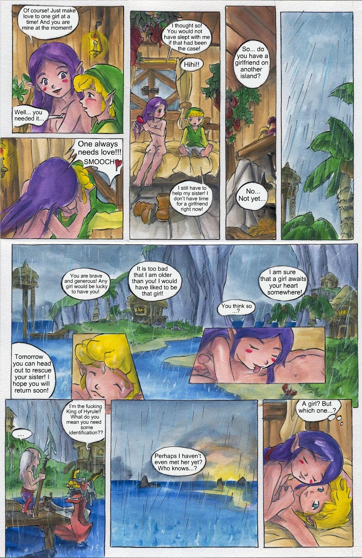 The Wink Waker porn comic picture 37