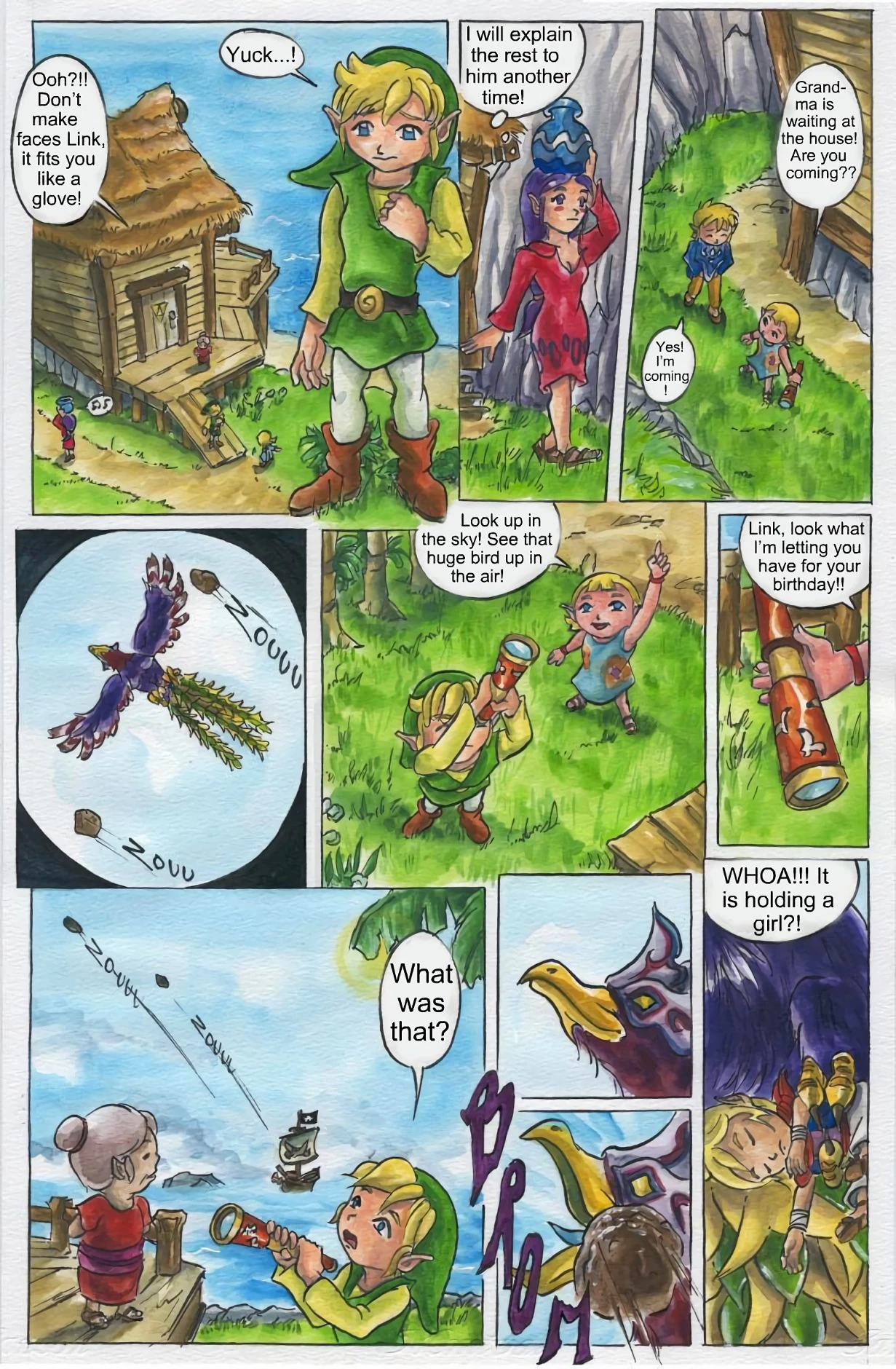 The Wink Waker porn comic picture 4
