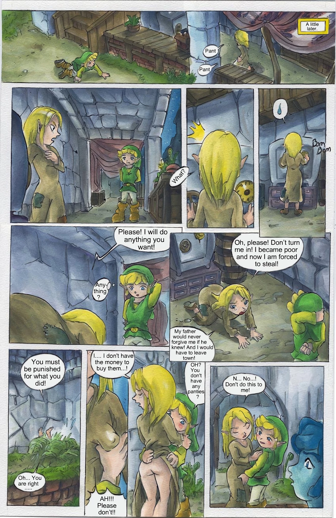 The Wink Waker porn comic picture 40
