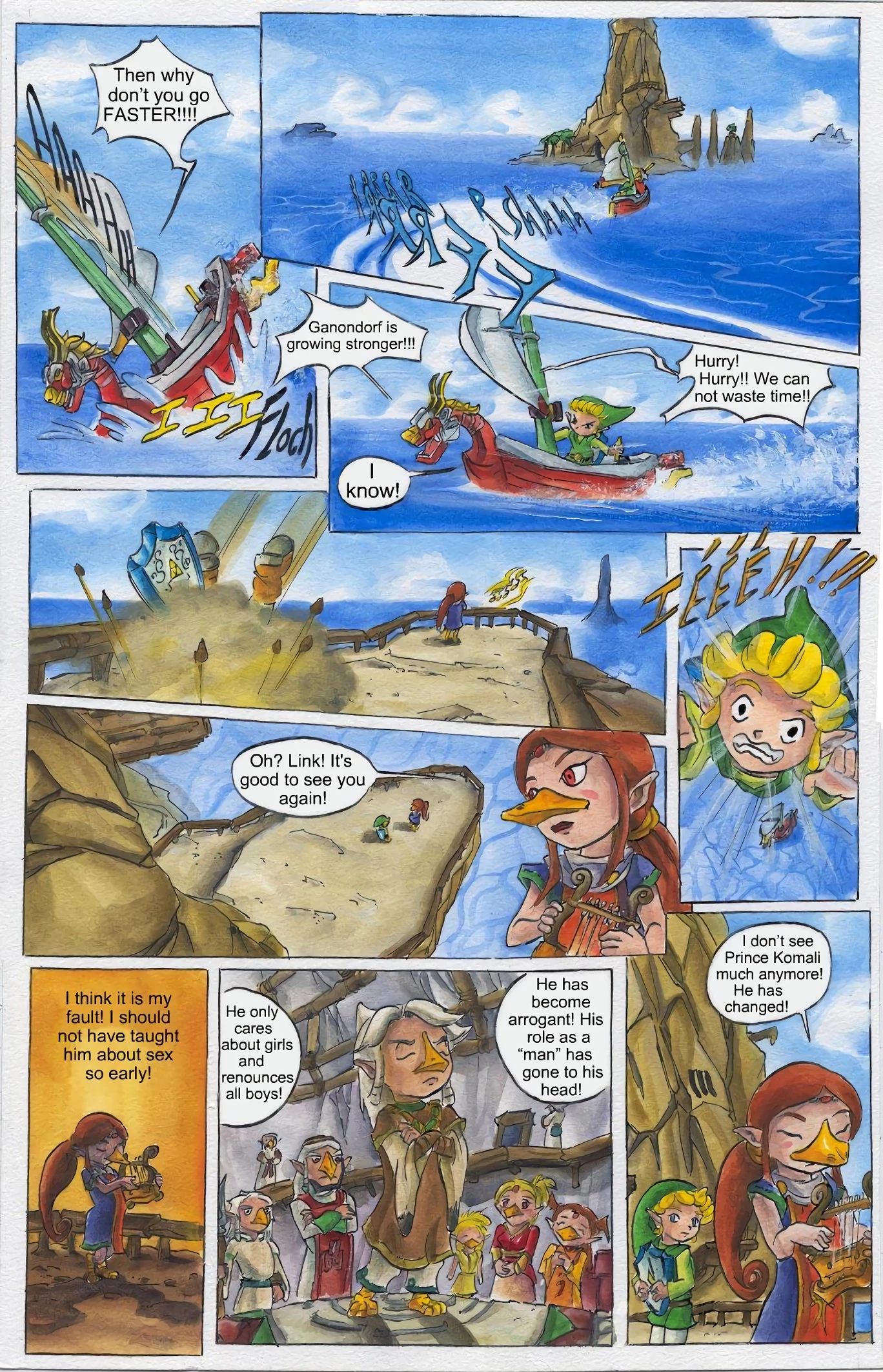 The Wink Waker porn comic picture 44