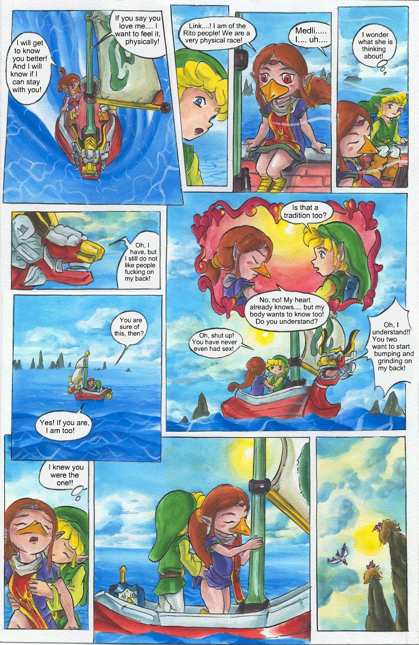 The Wink Waker porn comic picture 47