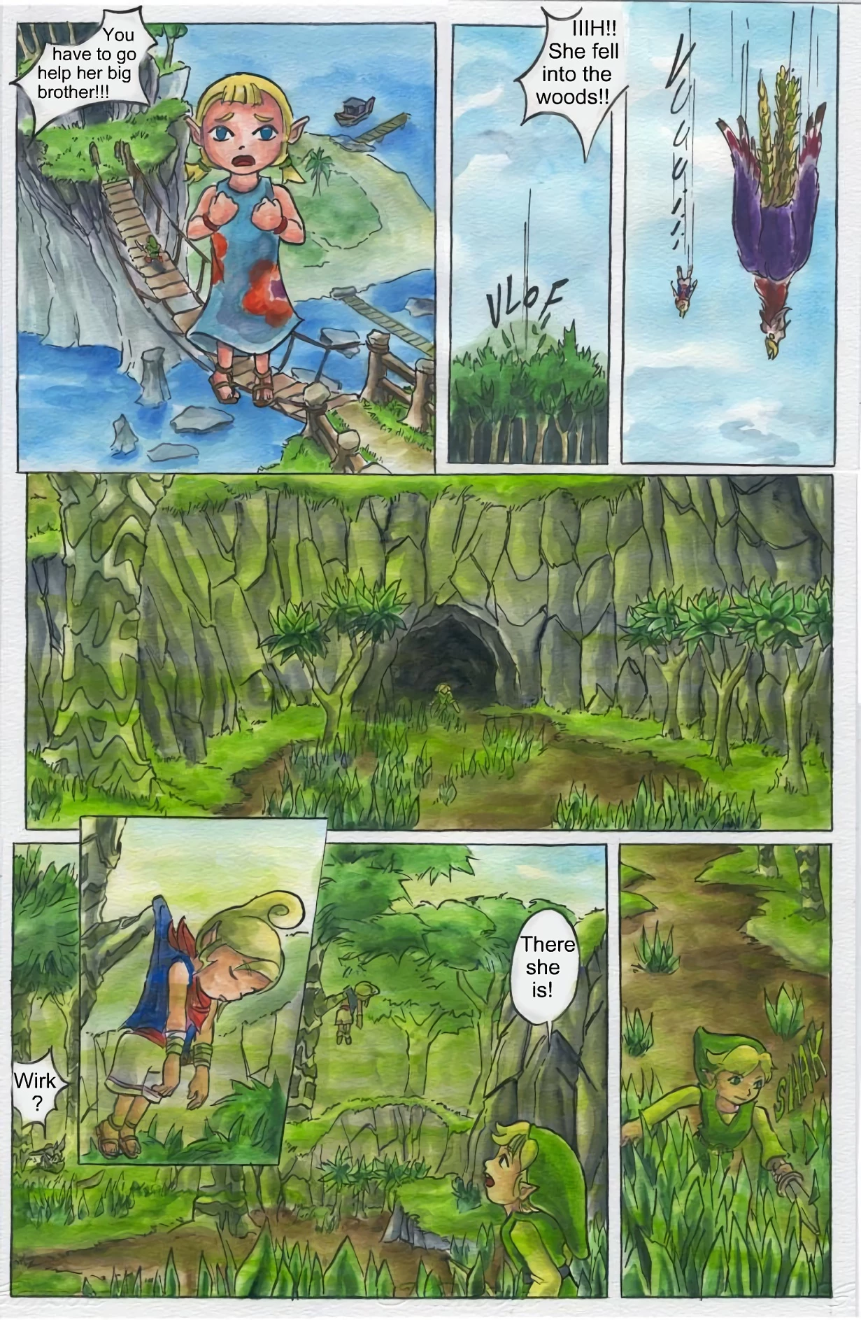 The Wink Waker porn comic picture 5