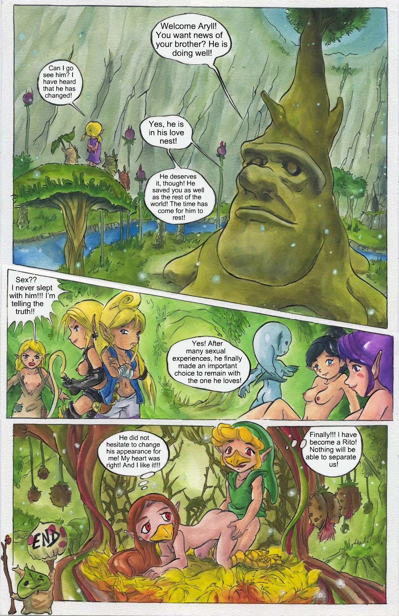 The Wink Waker porn comic picture 53