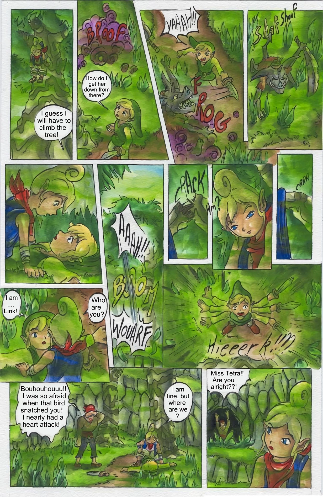 The Wink Waker porn comic picture 6