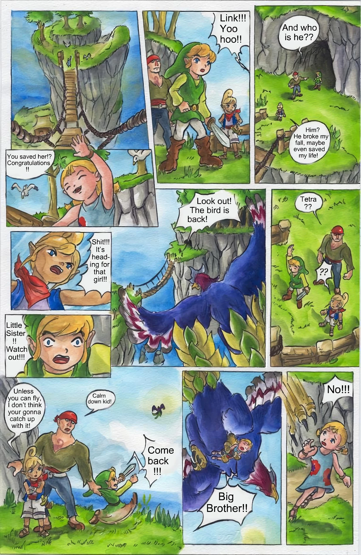 The Wink Waker porn comic picture 7