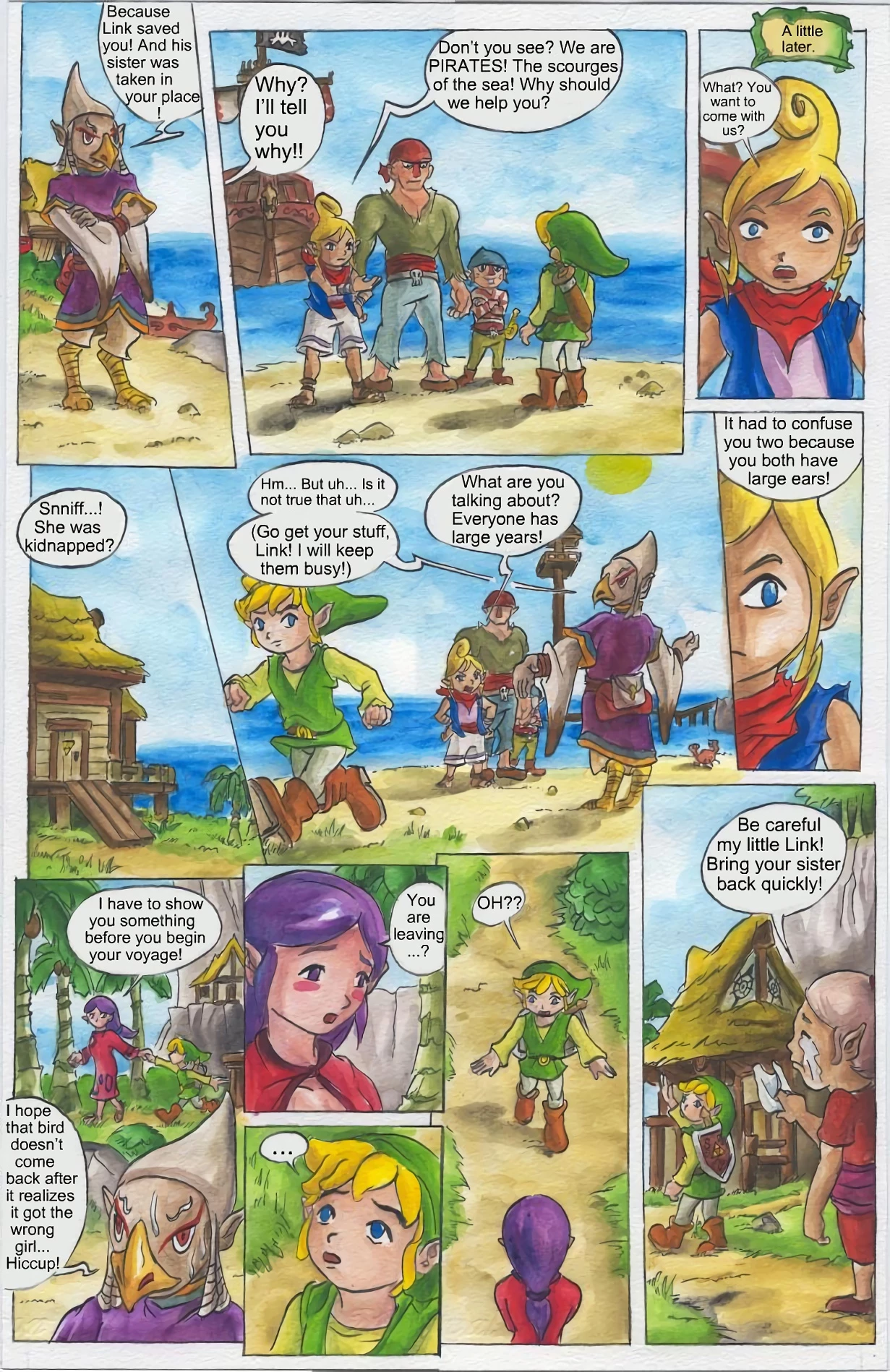 The Wink Waker porn comic picture 8