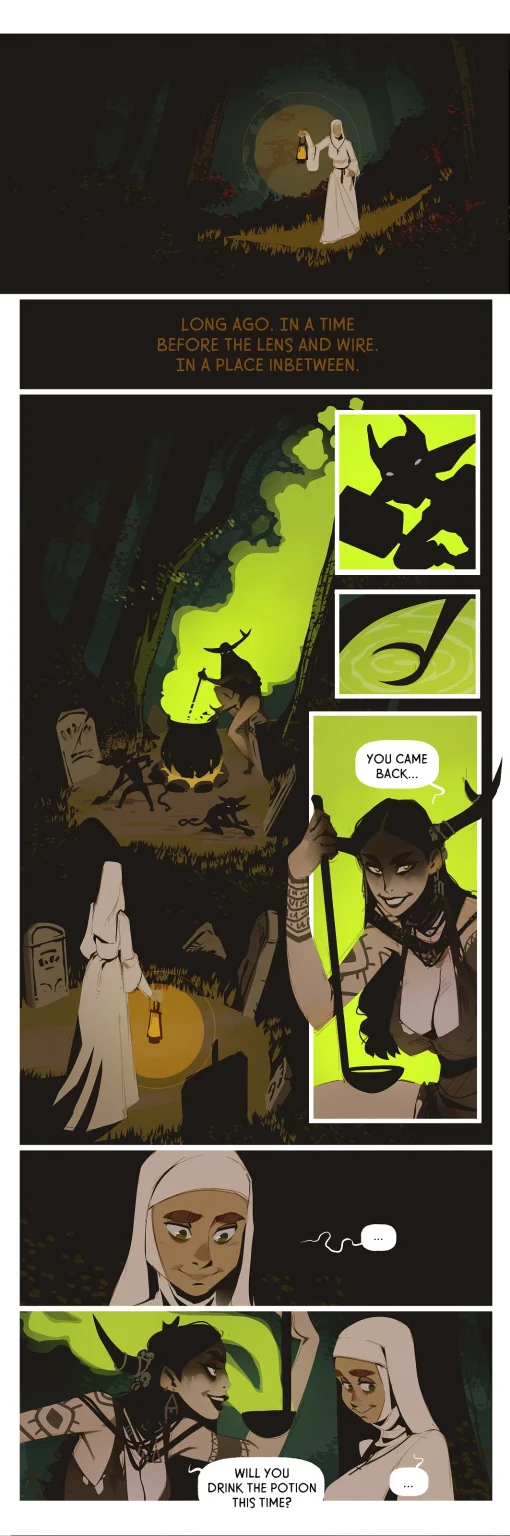 The Witch & the Nun porn comic picture 1