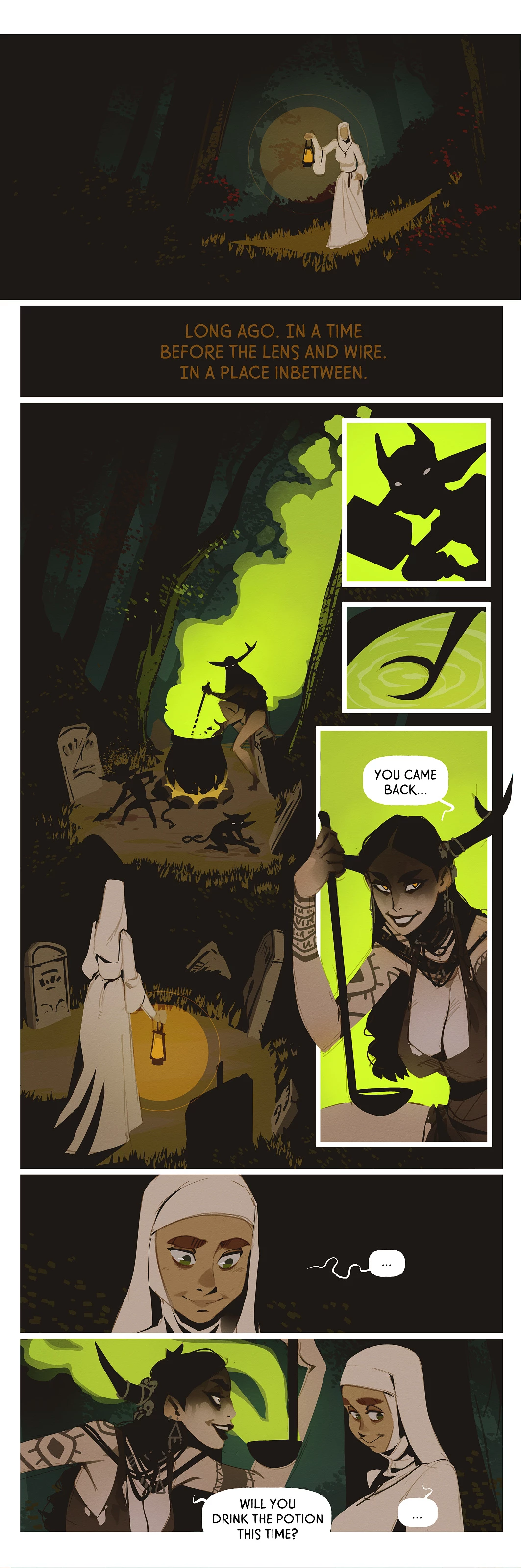 The Witch & the Nun porn comic picture 1