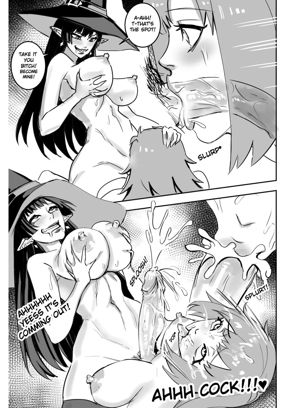 The Witch's Folly 2 porn comic picture 12