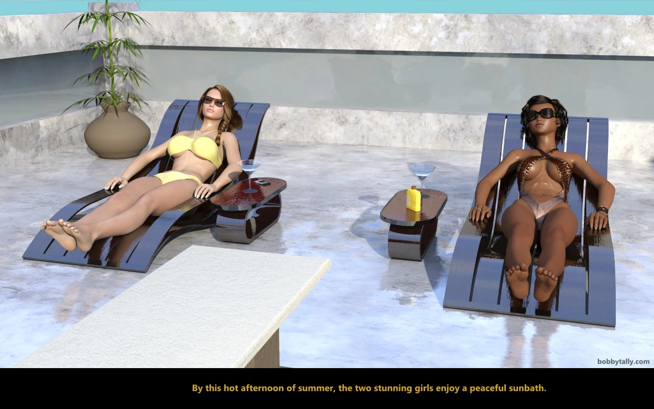The Wondeful Sexlife of Maya & Megan porn comic picture 11