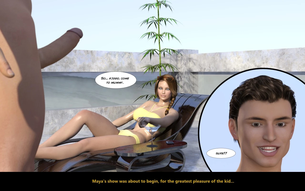 The Wondeful Sexlife of Maya & Megan porn comic picture 37