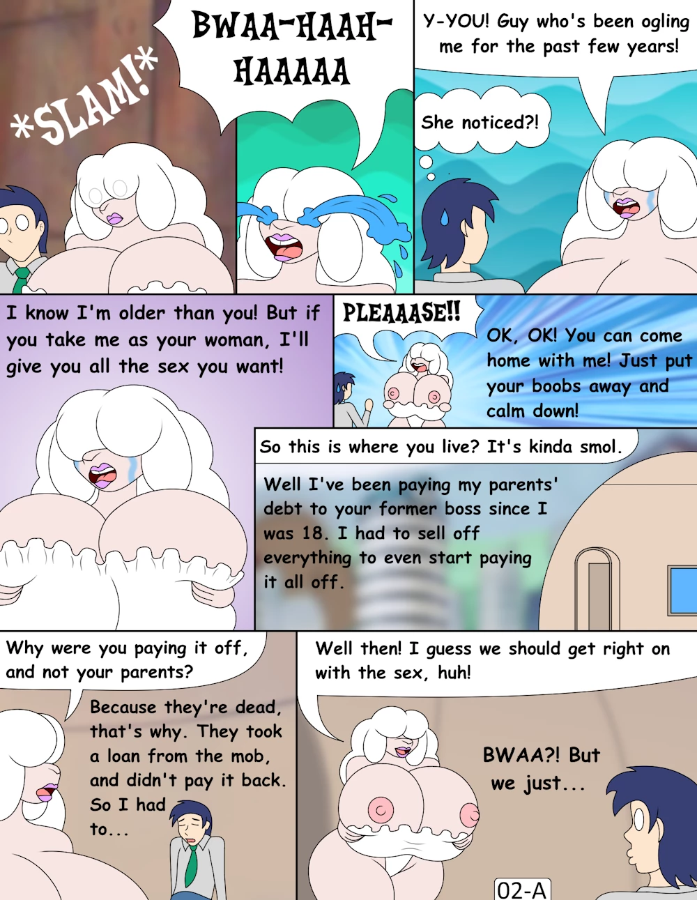 They Threw Her Away, So I made Her My Wife porn comic picture 3