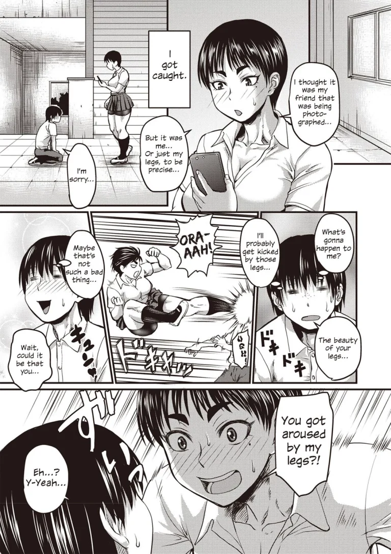 Thick and Strong Legs are Beautiful | Bikyaku to wa Futoku Takumashiku porn comic picture 3