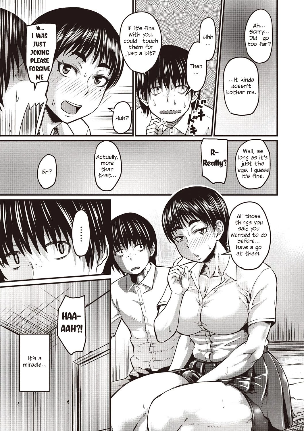 Thick and Strong Legs are Beautiful | Bikyaku to wa Futoku Takumashiku porn comic picture 5