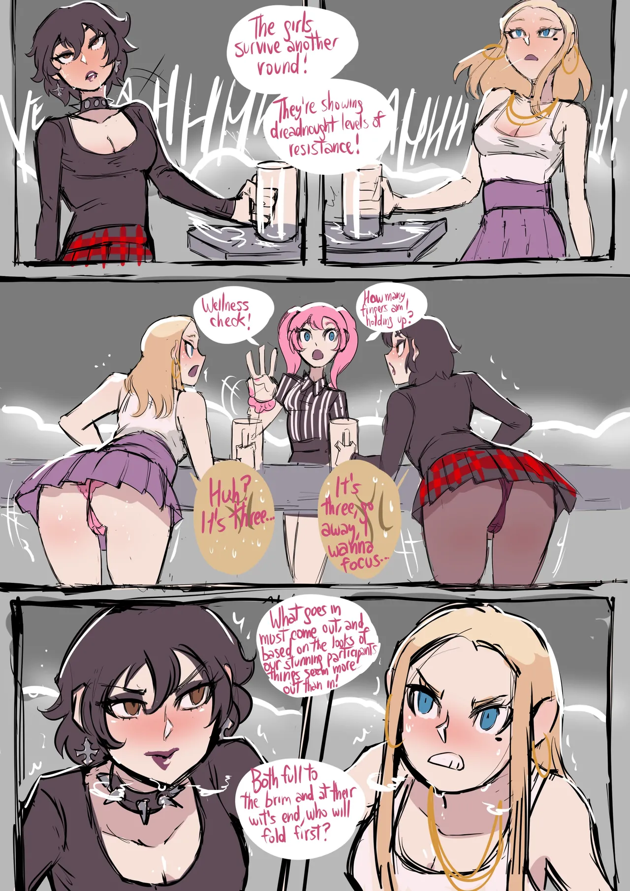Throne Maiden: Deborah vs Barbara porn comic picture 4