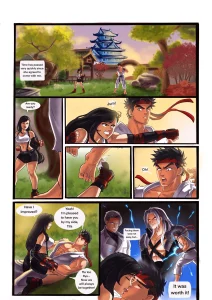 Tifa x Ryu porn comic picture 1