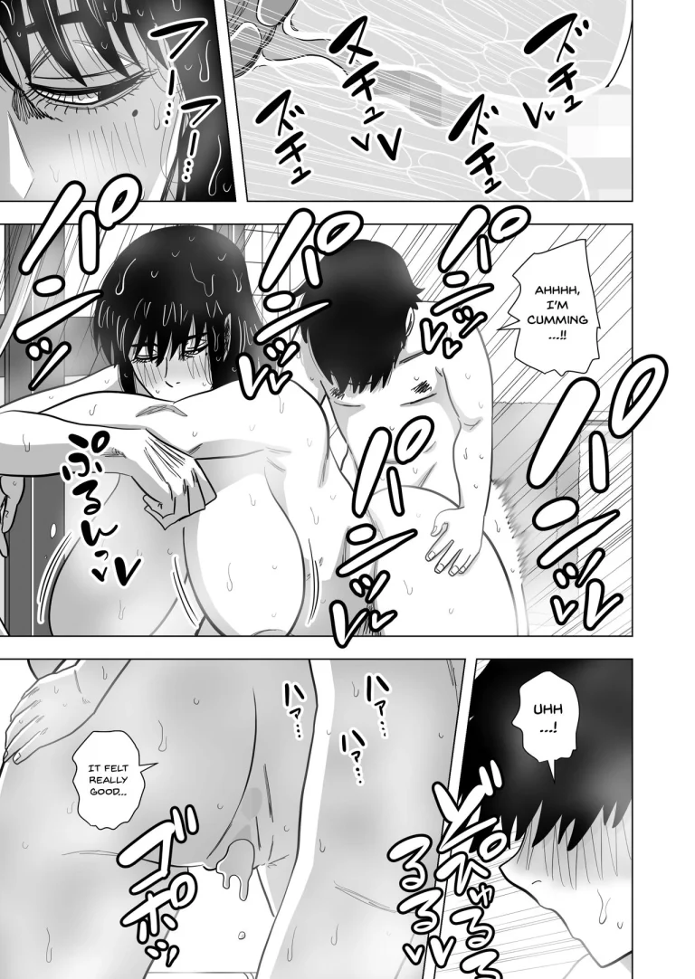 Together In The Bath With Mom... | Ofuro de Okaa-san to... porn comic picture 16