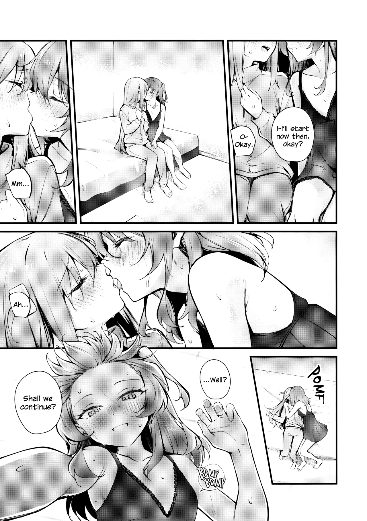 Tokyo Encounter: Visiting a Lesbian Brothel porn comic picture 12