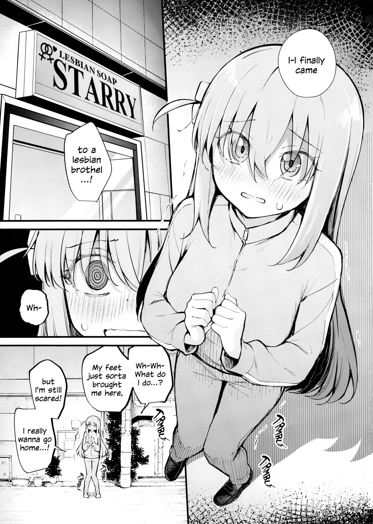 Tokyo Encounter: Visiting a Lesbian Brothel porn comic picture 2